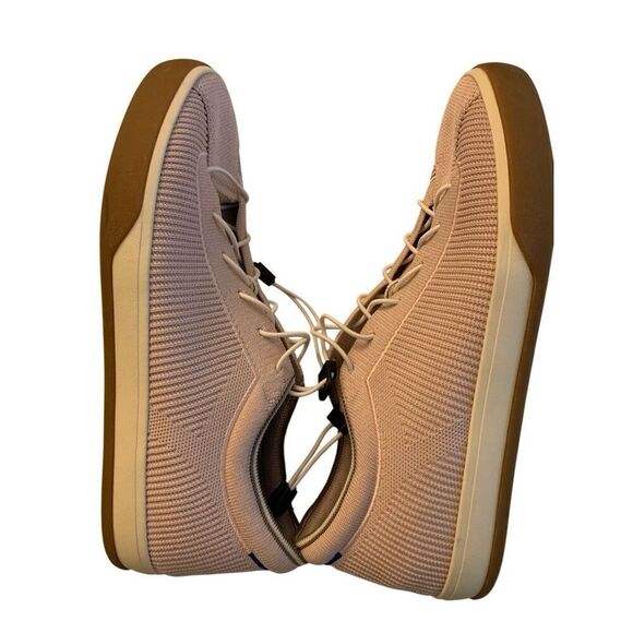 Rothy's The Lace Up Sneaker pink women's size 11 like new - Picture 2 of 6